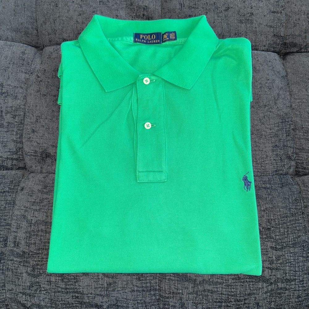 Green/Navy Polo Ralph Lauren Shirt